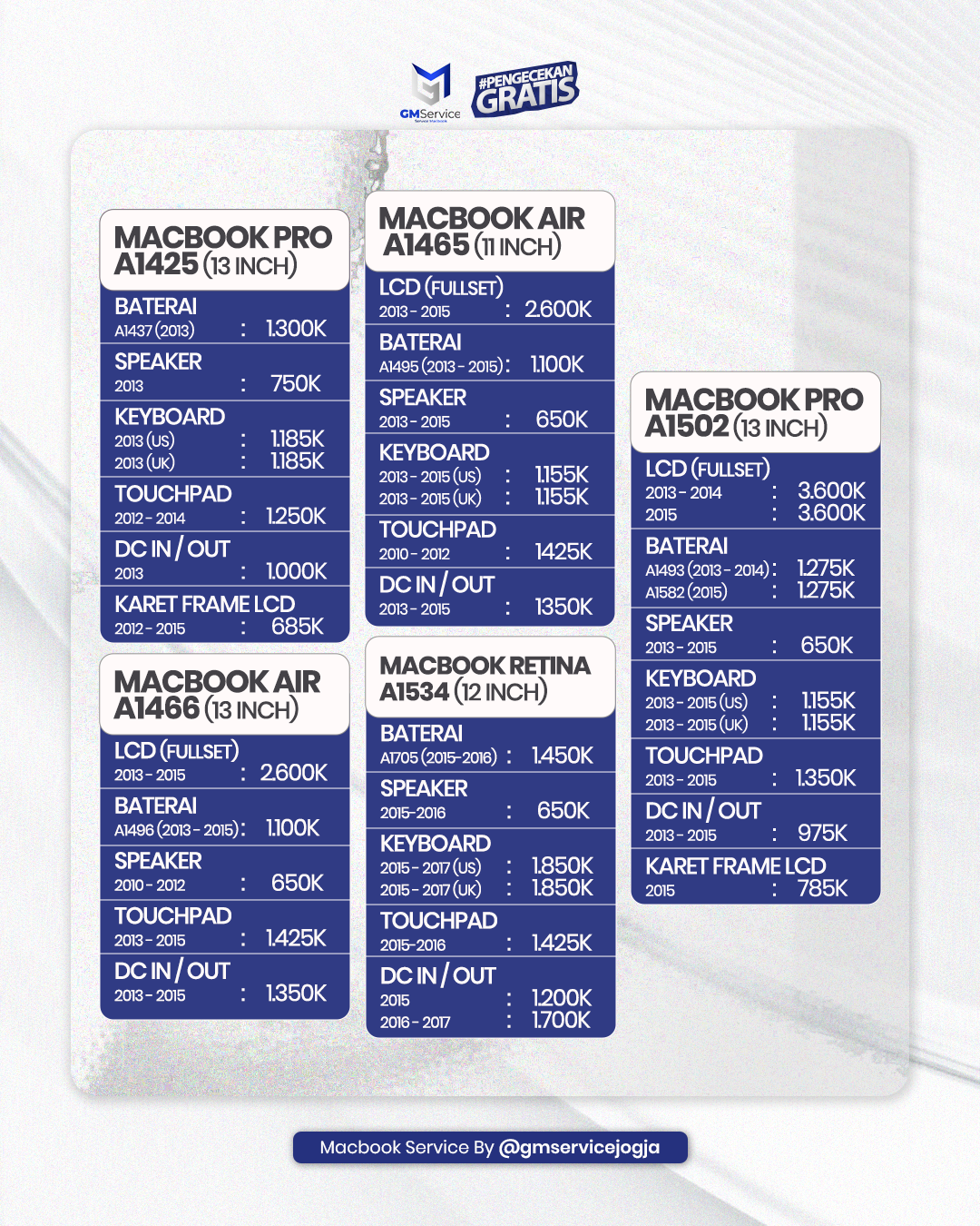 Pricelist 3