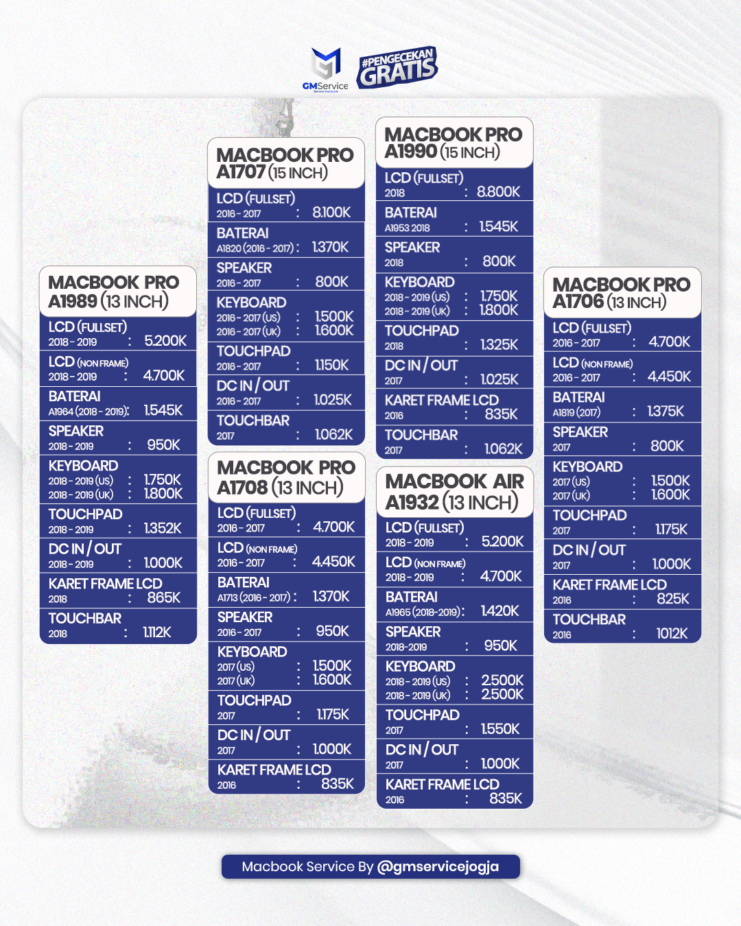 Pricelist 4