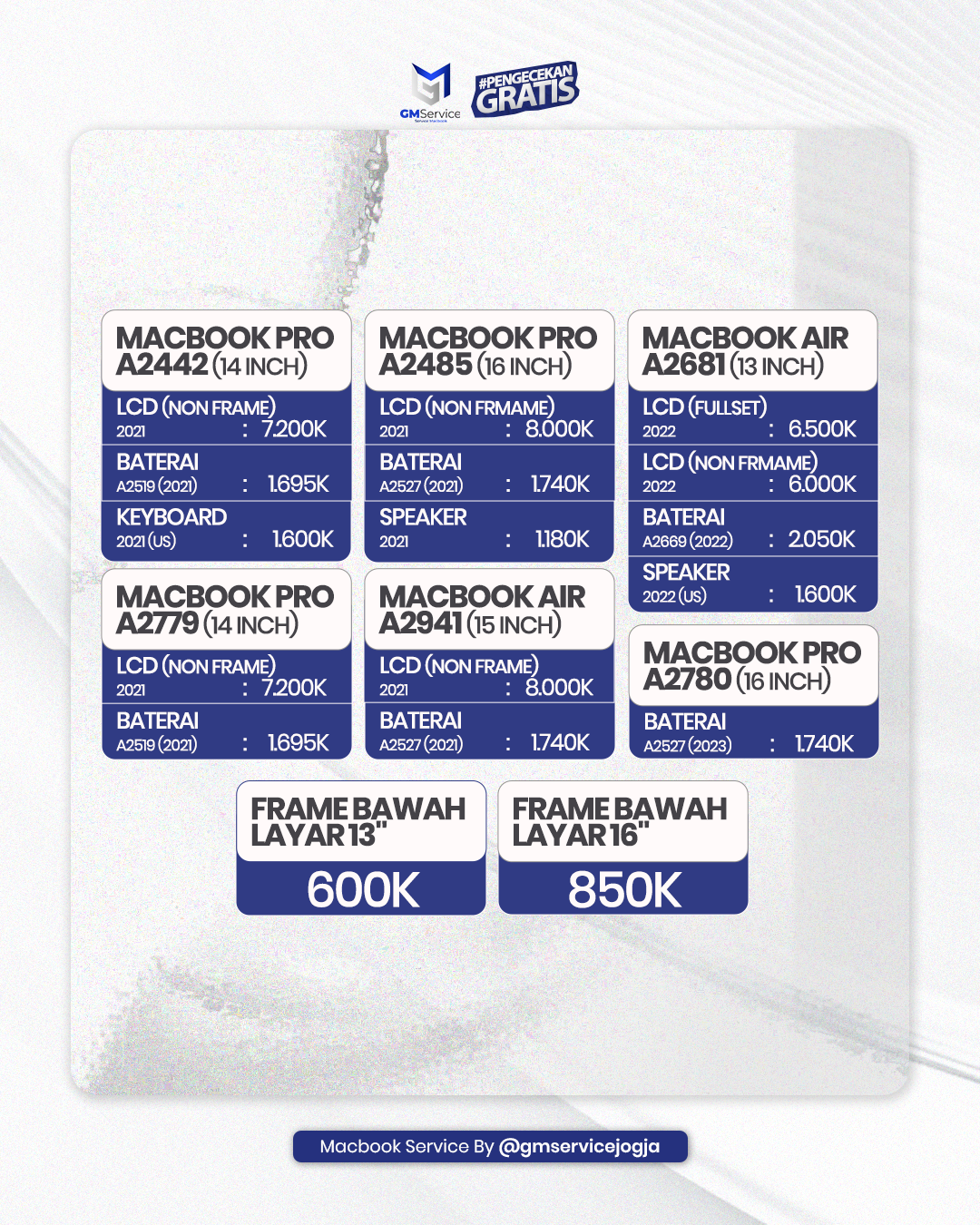 Pricelist 6